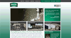 Desktop Screenshot of deltamachineinc.com